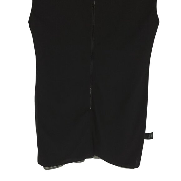 Alice + Olivia Coley Plaid Cap Sleeve Dress Microplaid Houndstooth Sparkle 8 - Picture 13 of 16